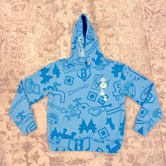 Baseball Lifestyle Monopoly sweatshirt Youth Medium - Picture 1 of 7